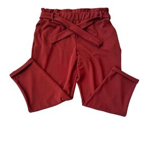 Maurice’s rose pink belted pant -XL